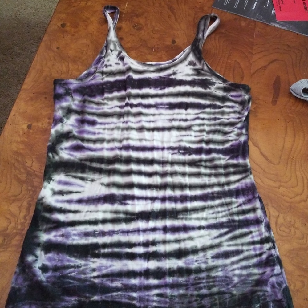 Tie dyed tank